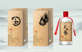 白酒文创产品，白酒创意广告图片