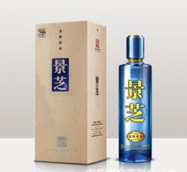 原味景芝38度白酒多少钱，71度110ml景芝原酒礼盒