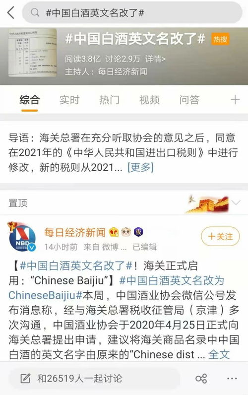 中国白酒官方翻译网站，中国白酒英译